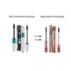 Black MascaraLash Waterproof Mascara 2 in 1 No Smudge Fiber Enhanced Mascara with Natural Curling Lengthening No Residue Long Lasting 1 Pack