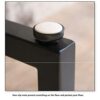 Table 2 Tier Sofa Table Wood Rectangular Console Hall Industrial Entry Table Industrialwith Storage Shelf For Entryway Living Room Hallway In 3 S