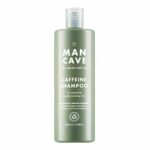 ManCave Caffeine Shampoo 500ml for Men Encourage Healthy Hair Growth Natural Formulation Vegan Friendly Bottle made from Recycled Plastics