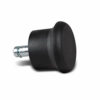 VORCOOL 5pcs Chairs Glide Castors Glides Replacement Furniture Floor Gliders for Office Home(Black)
