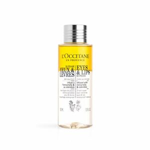 LOCCITANE Eyes  Lips BiPhasic Makeup Remover Immortelle  Soothing Calendula Extract Gentle Formula Removes Waterproof MakeUp Luxury Face Care