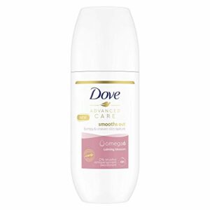 Dove Advanced Care Calming Blossom deodorant enriched with Omega 6 Antiperspirant RollOn 48h sweat protection and underarm care 100 ml