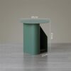 DLOETT Nordic Sofa Side Table Light Small Coffee Table Home Bedroom Bedside Corner Table Library Furniture