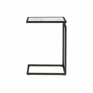 Living Room Furniture Small Apartment Flower Stand Marble Pattern Metal Coffee Table Home Living Room Restaurant Negotiating Table Yang Tian Leis