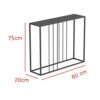 Axdwfd Console table Coffee Table Metal Table Living Room Cocktail Table Console Table Suitable For Living Room