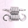 Heavy duty Spring for garden swing hamock extension spring suspension hooks (2, 9.5cm S Shaped hooks)