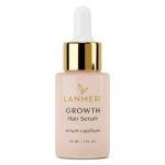 Lanmeri Vegan Hair Growth Serum  Natural Hair Regrowth and Hair Loss Treatments for Women  Men  Scalp Serum for Thinning Hair and Hair Loss  Full