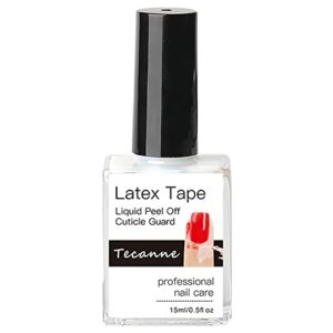 Liquid Latex Nails Peel Off 15ML Liquid Latex Nail Polish Peel off Base Coat Cuticle Guard for Nail Art Liquid Tape Protector