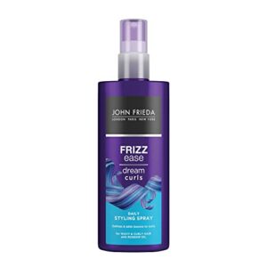 John Frieda Frizz Ease Dream Curls Daily Styling Spray 200 ml for Naturally Wavy  Curly Hair