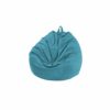 Kisbeibi Bean Bag Chair Cover No Filler Washable Ultra Soft Corduroy Sturdy Beanbag CoverBluesize70x80cm