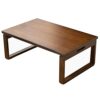 JKGHK Foldable Coffee Tables Rectangle Low TableMinimalist Bamboo End Table Small Dinning TableBedroom Bay Window Side Table Cocktail Desk Tablef