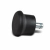 VORCOOL 5pcs Chairs Glide Castors Glides Replacement Furniture Floor Gliders for Office Home(Black)
