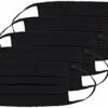 Pleated Adult Face Mask Elastic 5 Pack Adult Elastic Mask