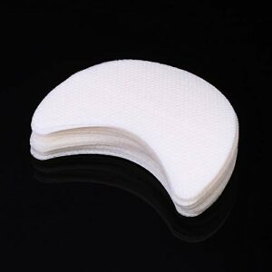 Leevia 100 Pcs Eyeshadow Pads Stencils Lint Free Under Eye Pads Eyeshadow Patches For Eyelash ExtensionsLip Makeup