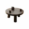 WYKDL Retro Coffee Table Mid Century Modern Coffee Table with for Living Room Vintage Coffee Table Cocktail Table TV Table Sofa Table Easy Assemb