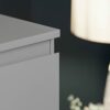 Vida Designs Denver Drawer Chests (Grey, 3 Drawer)