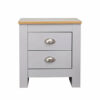 Tok Mark Traders 1 Door Natural Drawer Bedside Table Wooden Nightstand Cabinet Drawer Side Table End Table Storage Unit for Living Room Bedroom F