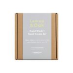 ManCave Lemon  Oak Hand Care Vegan Mens Giftset Featuring Lemon  Oak Handwash 300ml and Lemon  Oak Hand Cream 300ml