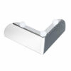 4PCS Furniture Legs 2 inch Metal Sofa Legs Silvery Color Replacement for Coffee Table TV Cabinet Ottoman Sofa Couch Cupboard Foot