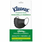 Kleenex Proactive Care 5 Hygiene Face Masks Three Layer Filter Breathable Disposable Face Mask