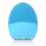 Facial Cleansing Brush and Face Massager Silicone Ultrasonic Vibrating Facial Brush Waterproof Rechargeable and Sonic Electric Face Cleansing Exf