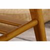 HZF Square Coffee Table Living Room Small Apartment Modern Solid Wood Tea Table Low Table Simple Bamboo End Table Storage Tea TableColorWalnutSiz