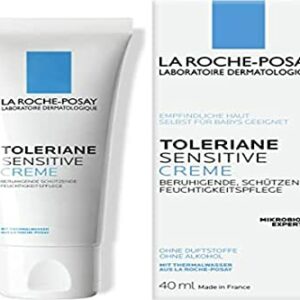 La RochePosay Toleriane Sensitive Face Cream 40 ml  Soothing Moisturising Cream for Dry Sensitive Skin