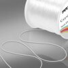 Paxcoo 0.8mm Elastic String, Stretchy Bracelet String Crystal String Bead Cord for Bracelet, Beading and Jewelry Making (120m)