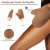 CeleCily Fake Tan Mitt Applicator  3 in 1 Tanning Mitts Self Tanning Mitt Applicator Self Tan Mitt Tanning Mitten Sunless Tanner Mitt With Thumb