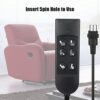 Lift Chair Remote Control, Ancable 6 Button Home Recliner Hand Control Replacement Power Lift Chair Remote with 5-Pin Plug Extension Cable for La