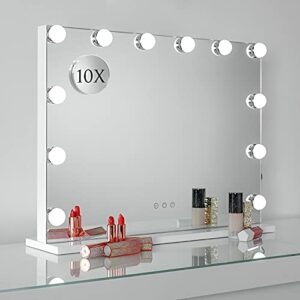 DAYU Cosmetic Hollywood Vanity Mirror with LED Lights, Vanity Mirror with LED Lights Makeup Mirror Hollywood Cosmetic Mirror for Makeup Dressing