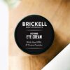 Brickell Mens Restoring Eye Cream for Men Natural and Organic Anti Aging Eye Balm To Reduce Puffiness Wrinkles Dark Circles Crows Feet and Under