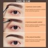 Eyebrow Cream Professional Makeup Eyebrow Cream Waterproof Brow Pomade Gel for Long Lasting Eye Brow Makeup Versatile Defines Sculpts Shades Cont