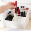 JIUJ Beauty Multifunction Makeup Jewelry Organiser Cosmetic Accessories Make Up Storage Boxes White