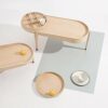 JIAQUANSHOP Coffee Table Home Solid Wood Coffee Table Sofa Table Accent Table Sets Simple and Multifunctional Tray Table End Table for Living Roo