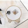 LXXSH Small Coffee Table Set of Indoor Outdoor Decorative Nesting Round Side End Accent Coffee Table Nightstands
