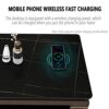 GFSDGF Electric Heating Table Lifting Coffee Table Marble Slate Table Top 360 ThreeDimensional Heating with Invisible Induction Cooker 10Mm Thick