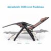 Heavy Duty Garden Furniture Sets Sun LoungerCamping Garden Chairs Folding Zero Gravity Deck Chair Recliner Reclining Waterproof Chaise Loungers M