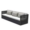 Patio Sofas Garden Sofa Terrace Sofa Garden Handmade Wicker Rattan Chair Dialogue Set Color  Style 5 Style 2