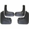 MNBX 4Pcs Car Mud Flaps Mudguards for Sciricco 2009-2018, Front Rear Splash Guards Car Fender Styling & Body Fittings Black