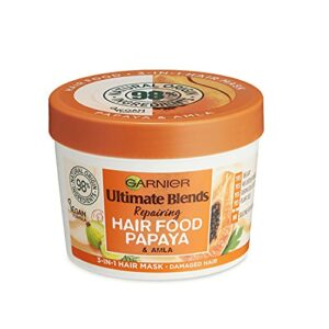 Garnier Ultimate Blends Hair Food Papaya 3in1 Damaged Hair Mask Treatment 390ml