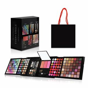 Hotrose Full 177 Color Makeup Set Eyeshadow Palette Blush Lip Gloss Concealer Kit Beauty Makeup Sets for WomenAllinOne Makeup Kit with Mirror App