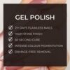 Bluesky Gel Nail Polish Fuchsia Fumble Neon36 Bright Neon Pink Cerise Fuchsia Long Lasting Chip Resistant 10 ml Requires Drying Under UV LED Lamp