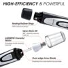 Ear and Nose Hair Trimmer Clipper 2022 Professional Painless Eyebrow  Facial Hair Trimmer for Men Women BatteryOperated Trimmer with IPX7 Waterpr