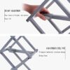 HZF Square Living Room Sofa Table Side Table Bay Window Balcony Simple Folding Lift Coffee Table Tea Dining Table Dualuse Small End TableColorGre