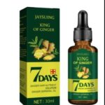 Ginger hair care essential oil can improve womens damaged hairs dryness breakage and bifurcation and the nutrient solution needs no washing 30ml.