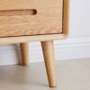 SERUMY Bed Side TableNight Stand Wooden Bedside Table Modern Living Room Bedroom Locker Storage Drawer Bedside Table Bedside Cabinet Side Tables