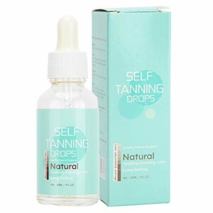 LANTHOME Self Tanning Concentrated Drops Body Face Self Tanner Sunless Self Tanning Water Self Tanner Bronzing For Fair to Medium Skin