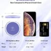 OMIRO Compact Mirror 3 1X10X Magnification Mini Folding Makeup Mirror for Purses Color of The Year 2022  Very Peri