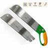 GRÜNTEK Piranha Garden and Carpenter's Saw with 2 Blades for Coarse and Fine Cut Hand Saw Japanese Saw with Slide Cutting System